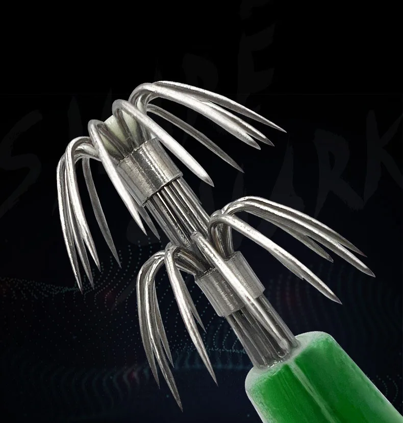 Herramienta de pesca innovadora con múltiples ganchos para una mayor eficiencia de captura