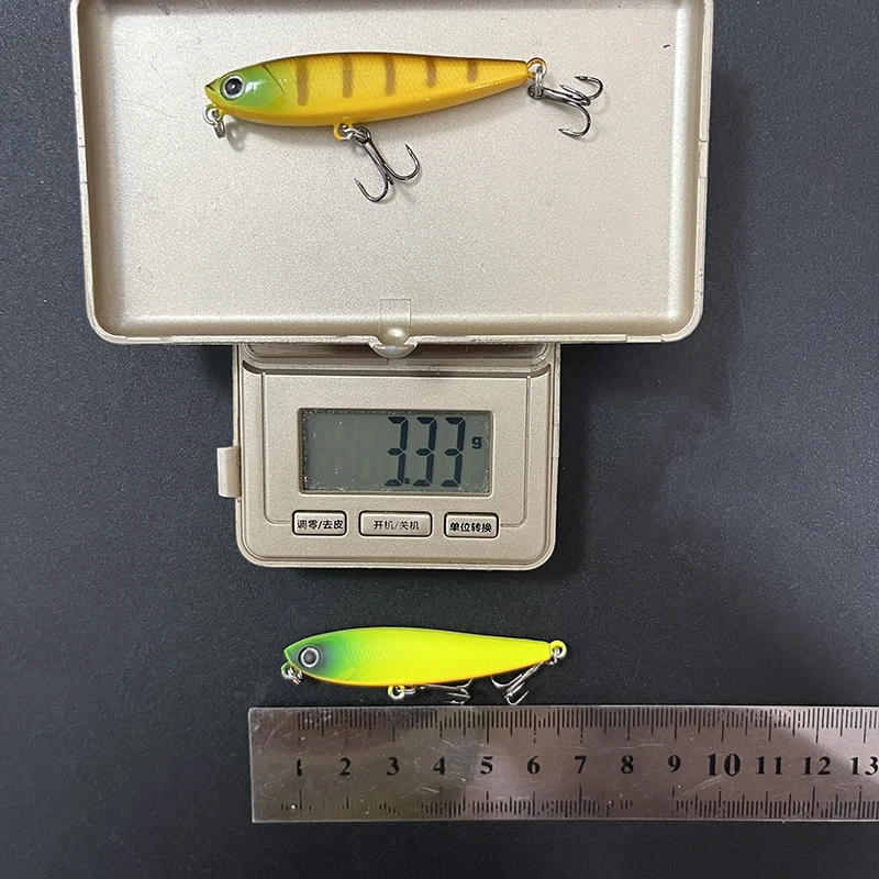 Señuelos tipo lápiz flotantes para trucha – Wobblers topwater - imagen 3