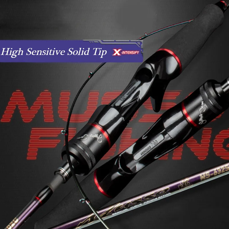 AI-SHOUYU Caña Slow Jigging Punta Sólida Carbono Spinning - imagen 4