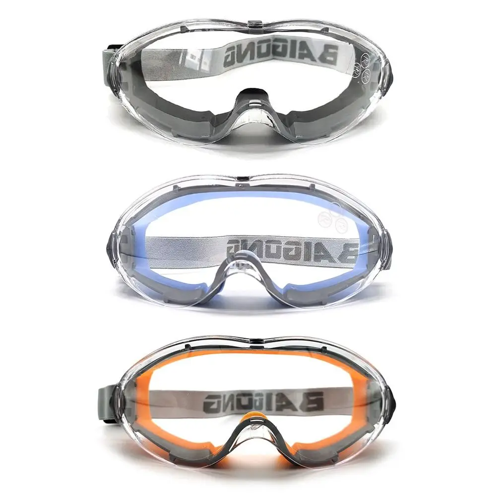 Gafas de seguridad grado industrial con lentes transparentes antivaho