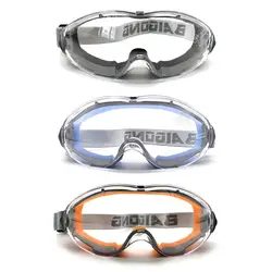 Gafas de seguridad grado industrial con lentes transparentes antivaho