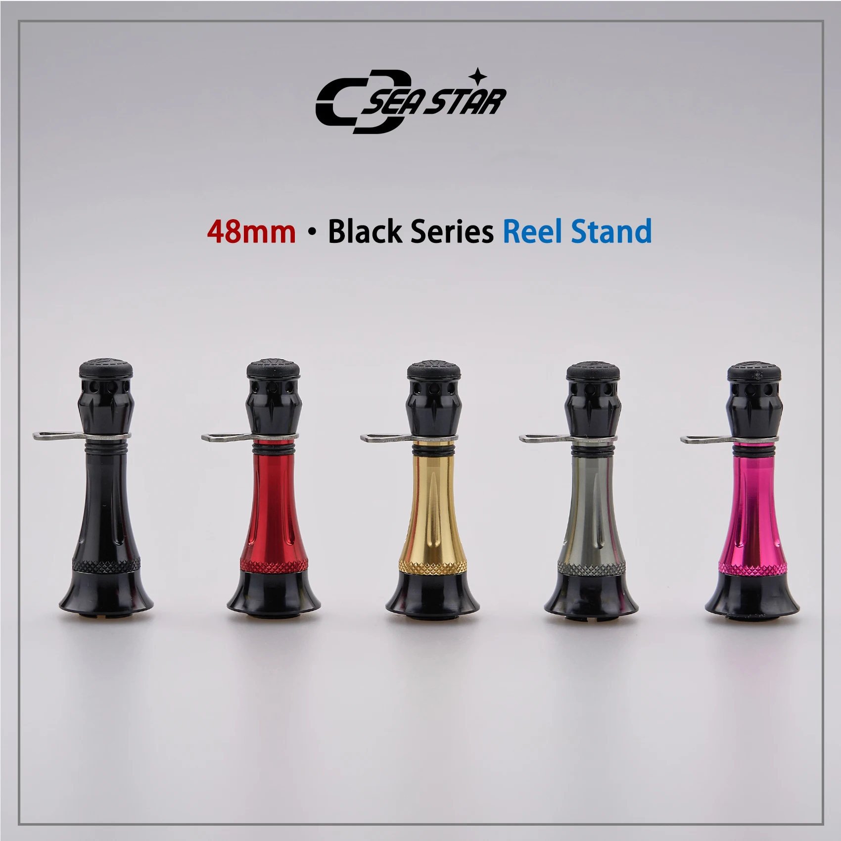 Soporte de carrete de 48mm para Shimano Daiwa 1000-5000, carrete giratorio - imagen 2