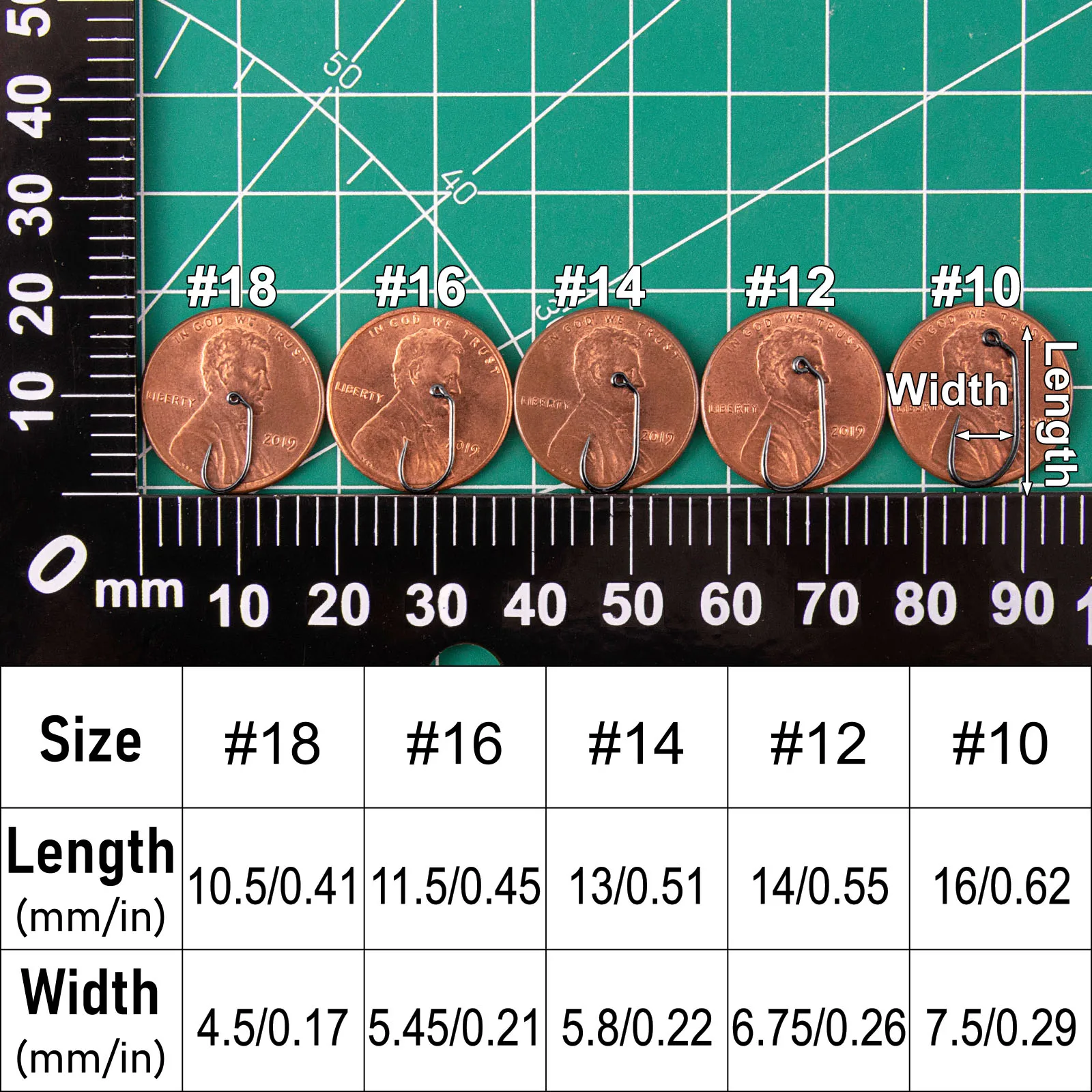 30 piezas # 10- # Gancho de plantilla Aberdeen de 18 y 60 grados, gancho para atar moscas, vástago curvo sin bardo para callos en seco y húmedo, moscas, camarones, Caddis Pupa - imagen 3