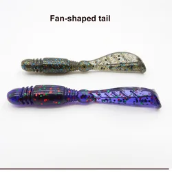 KESFISHING Crankbait blando - cebo de pesca con cola TIG rapido