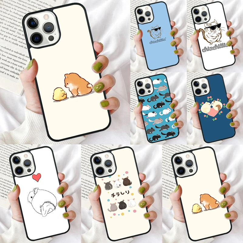 Funda iPhone chinchilla – Accesorio resistente para pesca