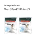 10pcs 9986 Size 4-0