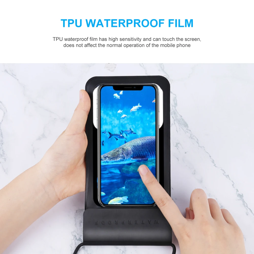 Proteja su teléfono con una película impermeable TPU para una mayor durabilidad y un rendimiento submarino