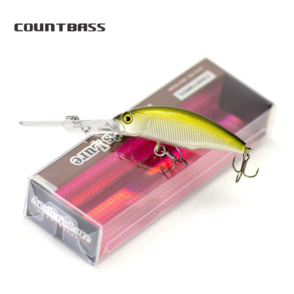 Countbass Shad Style Crankbait – Señuelo flotante para black bass - imagen 4