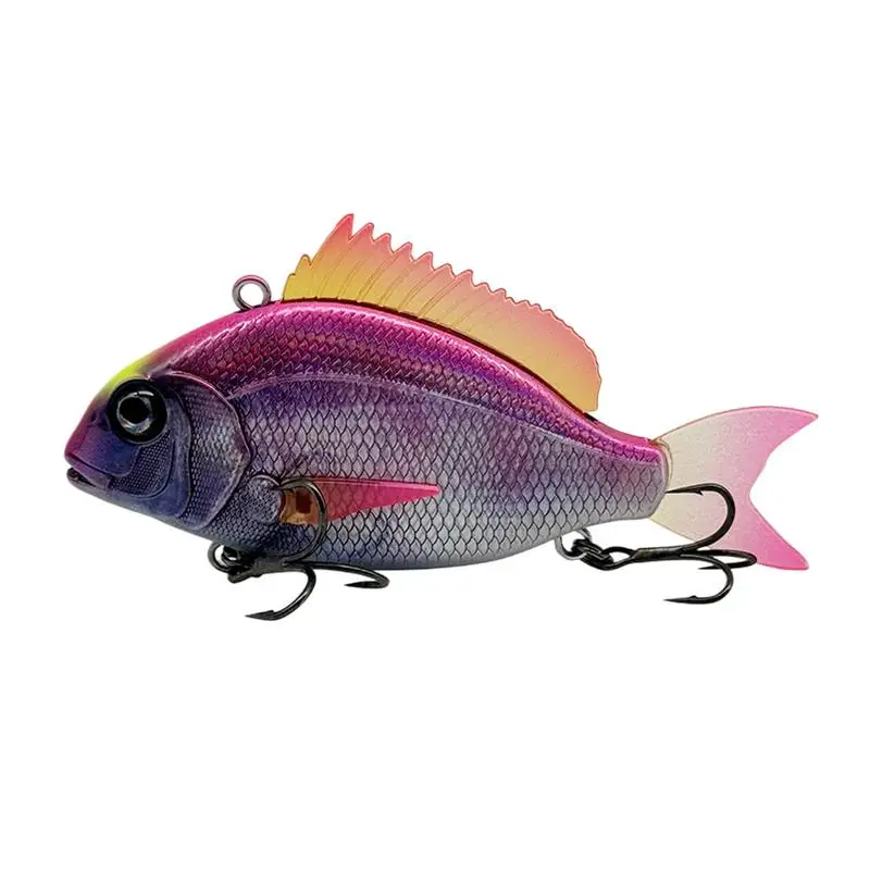 Señuelos de pesca realistas que se hunden, señuelos de agua dulce para lubina, cebo de pesca Artificial duro de agua dulce