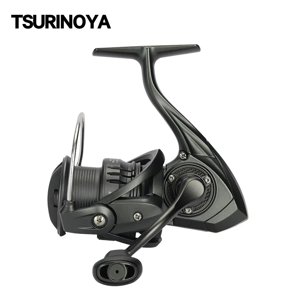 TSURINOYA Ultra ligero 155g cebo Finesse carrete giratorio FRERE C2000S 2500S 3000M de fundición larga pesca de carbono agua salada agua dulce