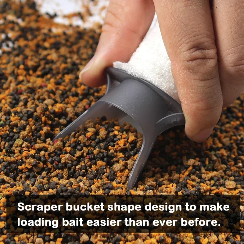 Sistema de carga de malla PVA para pesca de carpa, red de tubo, alimentador de pesca de carpa, señuelo de cebo de diámetro 16mm/22mm/34mm para aparejos de pesca de carpa, 1 ud. - imagen 3