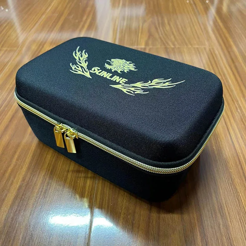 Sunline-Bolsa de almacenamiento portátil para rueda de pesca, funda protectora para rueda EVA, caja de carrete impermeable, bolsa para aparejos de pesca, accesorios de pesca - imagen 4