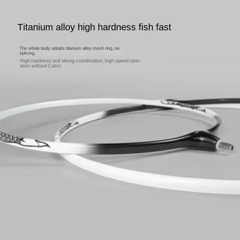 Cabeza de red de pesca LINNHUE, bolsa de red, pegado competitivo, anillo de aleación de nano titanio antigancho, lados súper duros - imagen 3