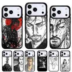 Funda Vagabond Miyamoto Musashi para iPhone 15 14 13 Pro Max