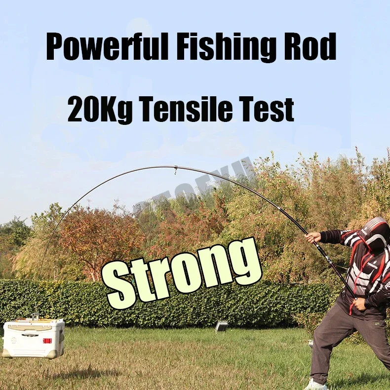 3,6 m 4,5 m 5,0 m 5,4 m caña de pescar telescópica distancia lanzamiento caña giratoria señuelo 300g lanzamiento Surfcasting caña de Baitcasting de carbono - imagen 5