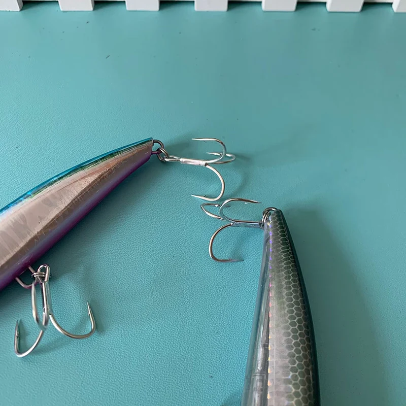 Señuelo de Pesca de lápiz de hundimiento de fundición larga, 105mm, 28g, cebo duro bamboleante Artificial para Pesca de trucha y lubina - imagen 5