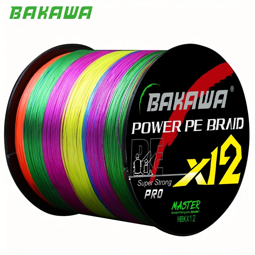 BAKAWA Sedal Trenzado PE 12 hebras – Multifilamento para carpa - imagen 2