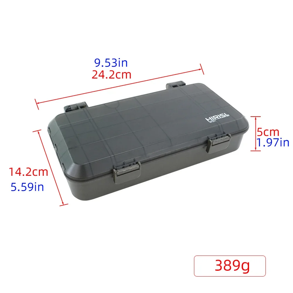 Caja de pesca de carpa para aparejos de pesca y accesorios, caja de aparejos de pesca, herramientas portátiles W501 - imagen 4