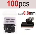 100pcs size 0.8mm