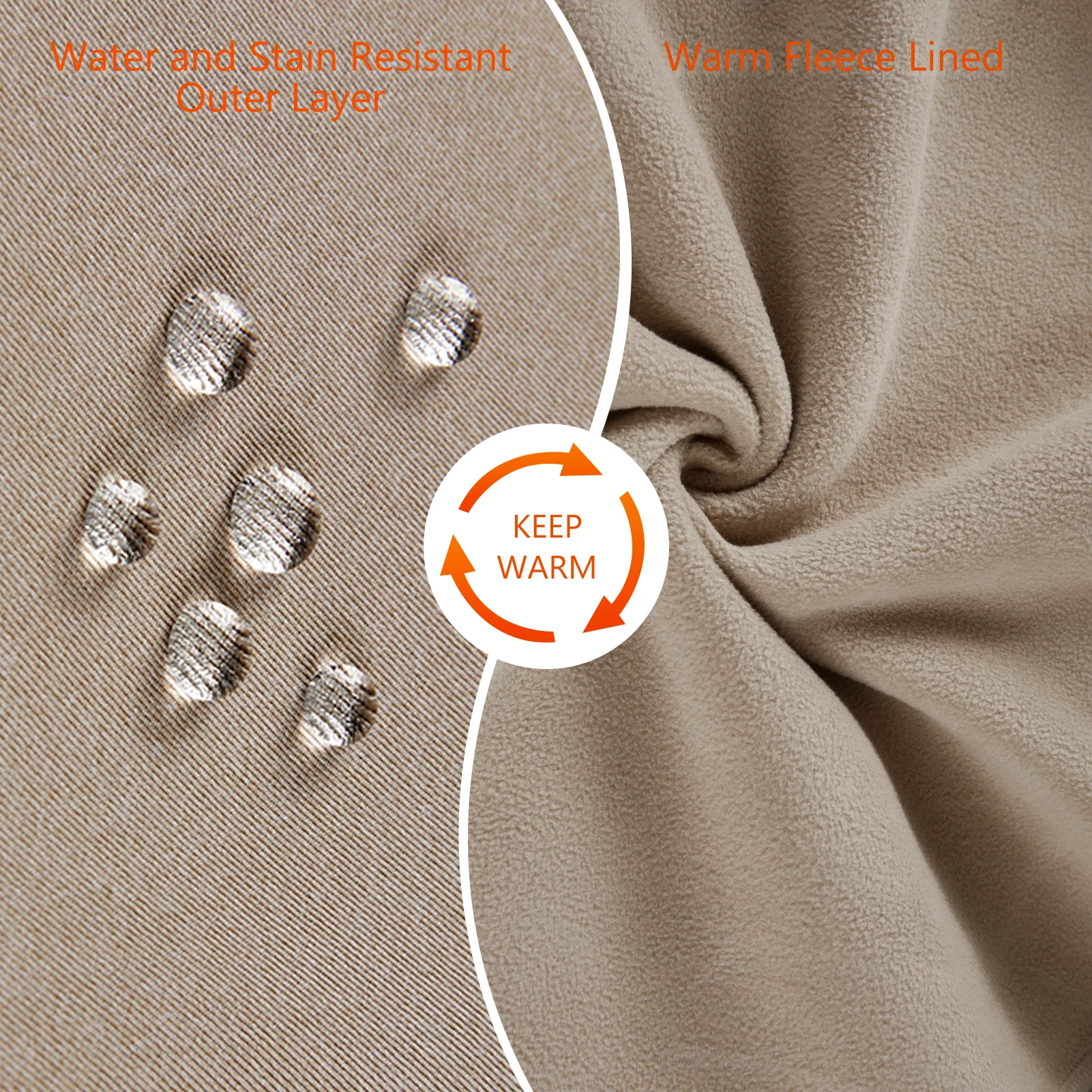 BASSDASH-sudaderas con capucha de pesca forradas de lana para hombre, jersey de rendimiento resistente al agua, sudadera elástica para entrenamiento de caza - imagen 4