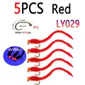 5pcs Red LY029