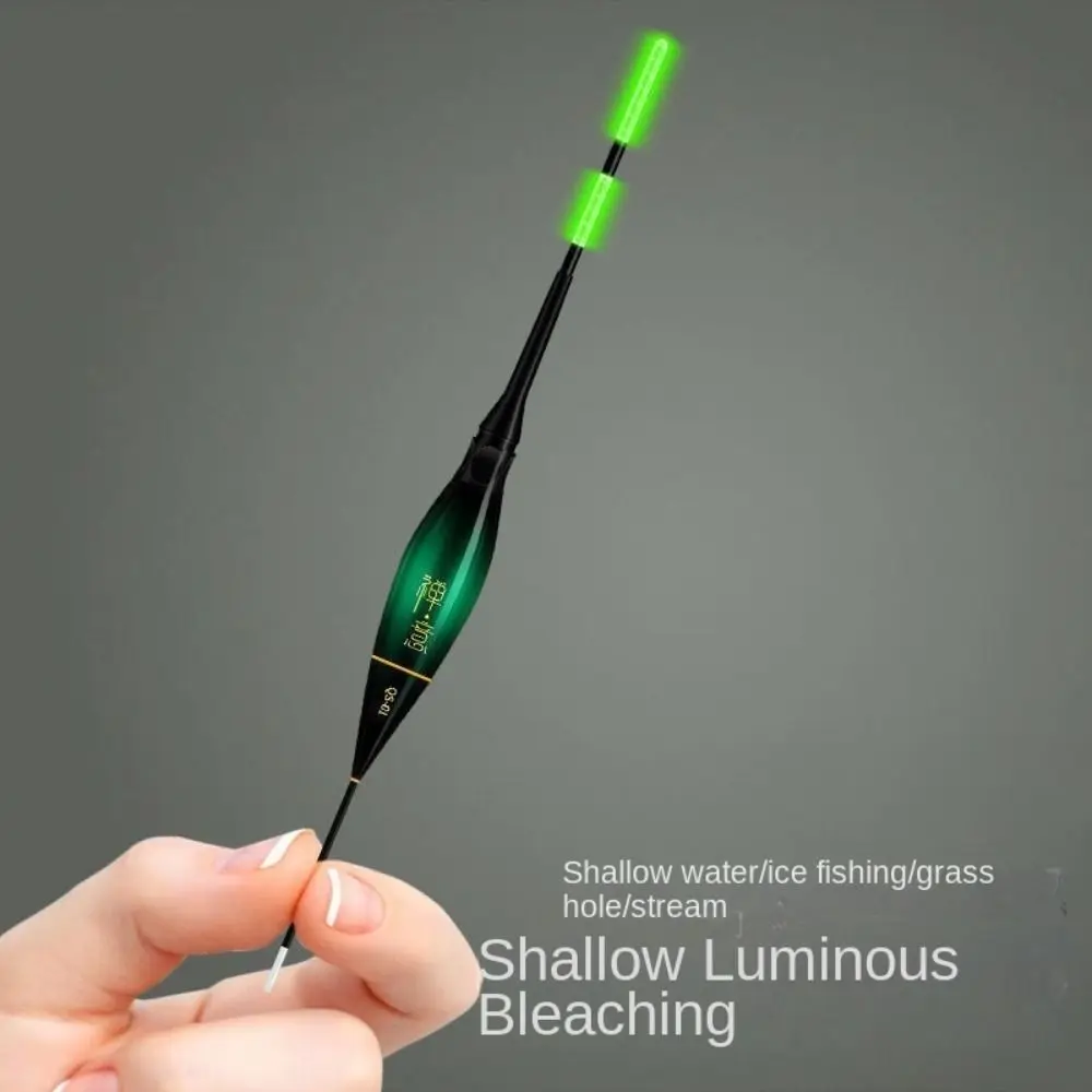 Bobbers indicador Caliente con boya de tubo antideslizante y luces - imagen 4