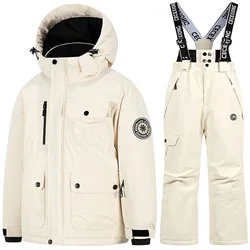 Traje de nieve infantil chaqueta y pantalón cálido