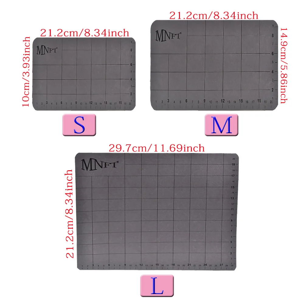MNFT almohadilla de anzuelos de pescado con Herramienta de gancho de encuadernación magnética, alfombrilla antideslizante, accesorios de pesca - imagen 4