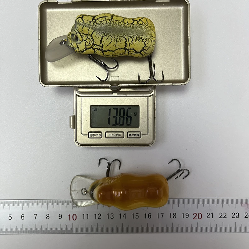 Señuelo de pesca de orangután, superficie superior del agua, cebo Artificial, Wobblers, Crankbait flotante de plástico para equipo de perca de lubina, 64mm, 14g - imagen 4