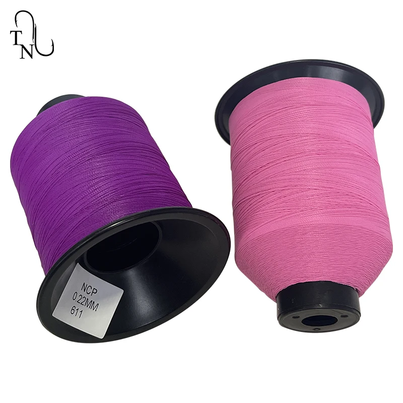 TN61 0,22mm 2300 yardas componente de caña reparación DIY línea trenzada múltiple accesorio de construcción de caña de pescar hilo NCP - imagen 5
