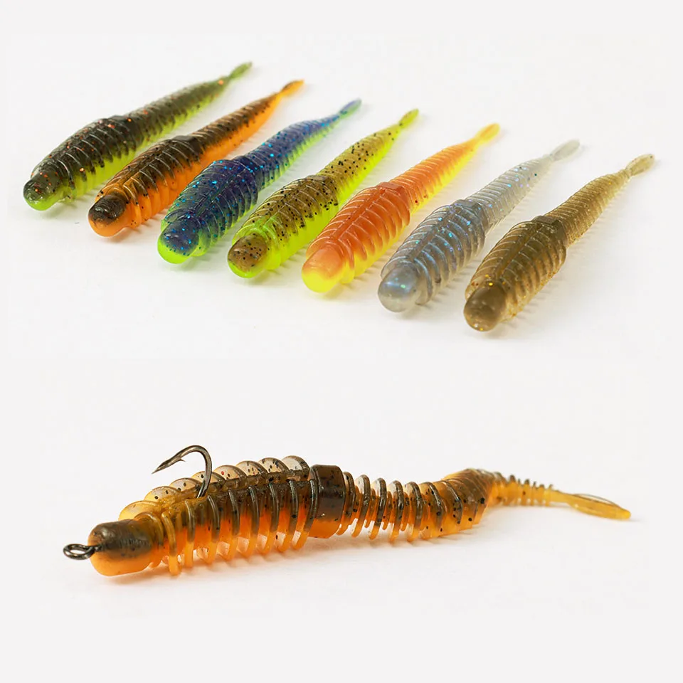 Señivos de pesca realistas coloridos diseñados para una pesca efectiva