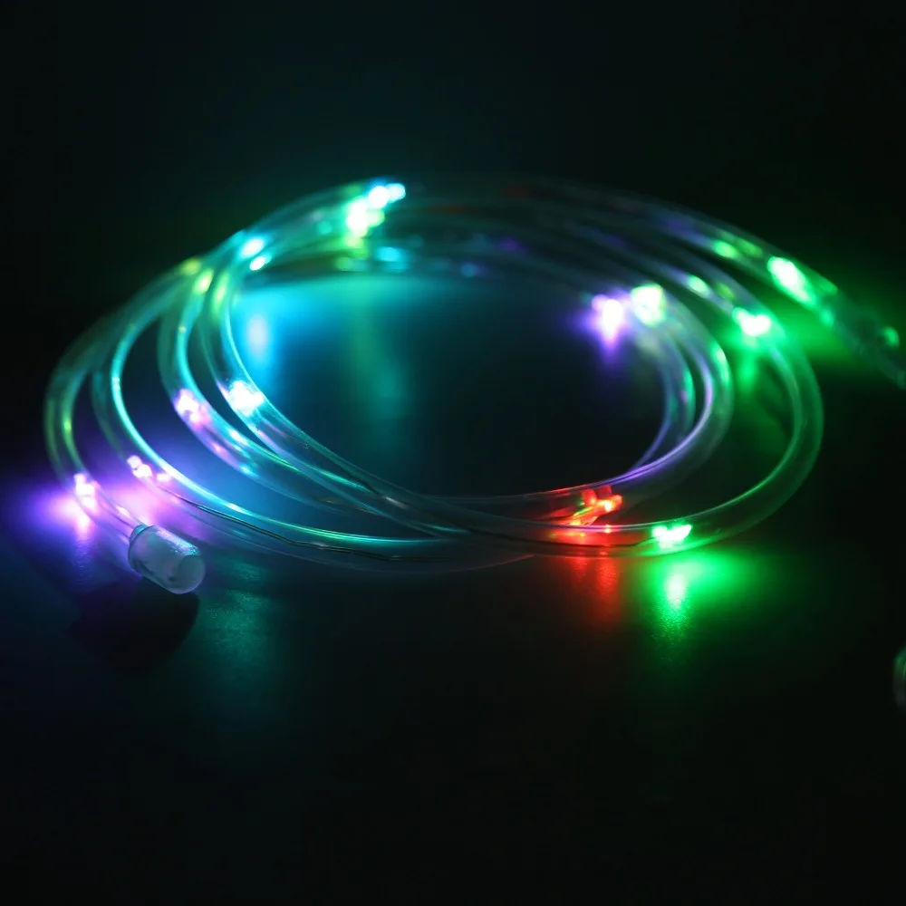 Luz colorida para aro de baloncesto, Control remoto, luz LED Flexible para aro de baloncesto, luz impermeable para baloncesto, luz nocturna para exteriores - imagen 3