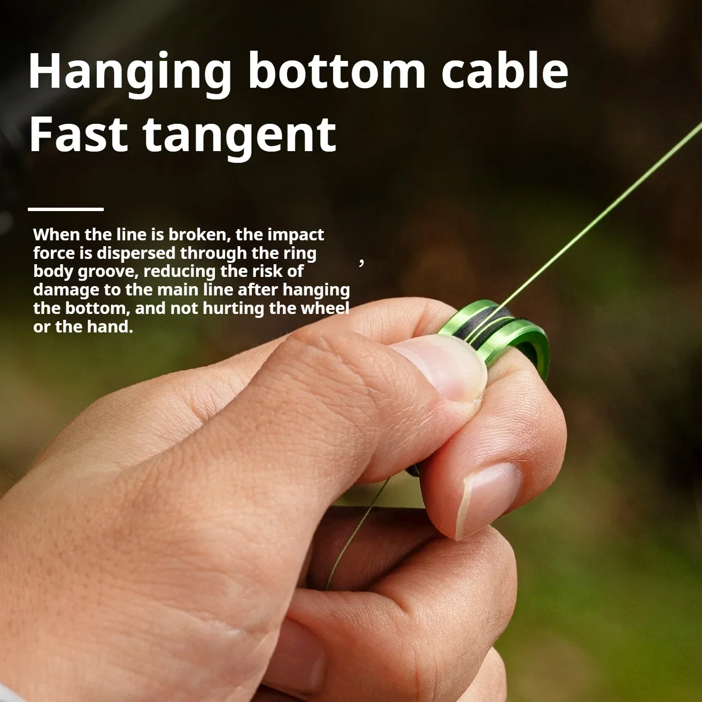 Anillo antideslizante para nudos de cable – Protección de línea - imagen 3