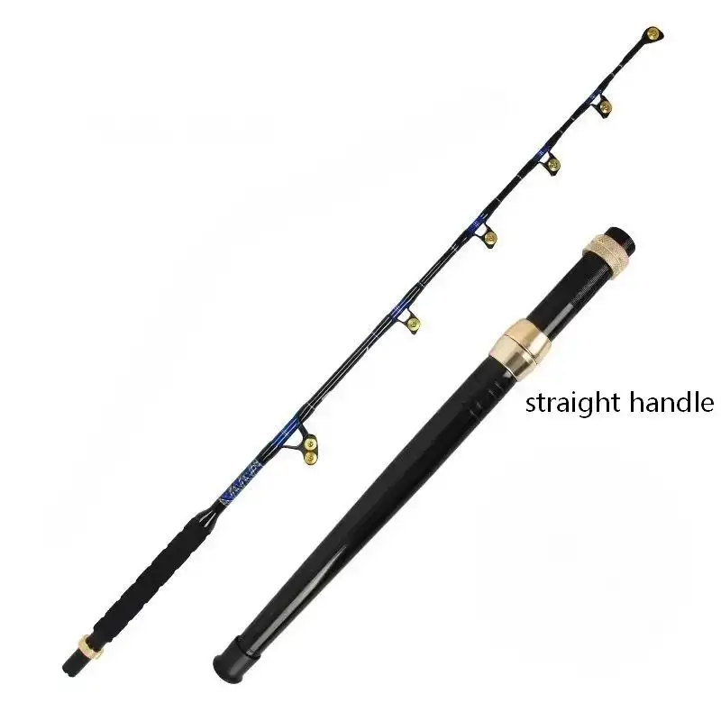 ZZ315 Caña de pescar de curricán de aguas profundas de 2,1 m Carga segura 50-300 libras. - imagen 4