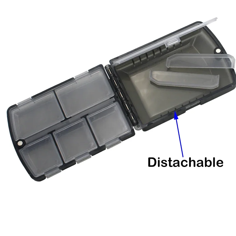 Caja de aparejos de pesca con 8 compartimentos - estuche para carpa - imagen 4