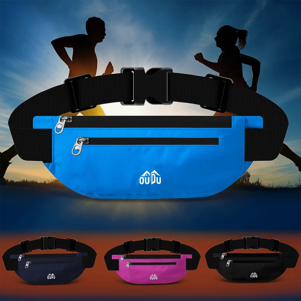 Riñonera deportiva ultrafina para móvil, riñonera multifuncional para correr, almacenamiento de alta elasticidad, bolsa para teléfono deportivo - imagen 2