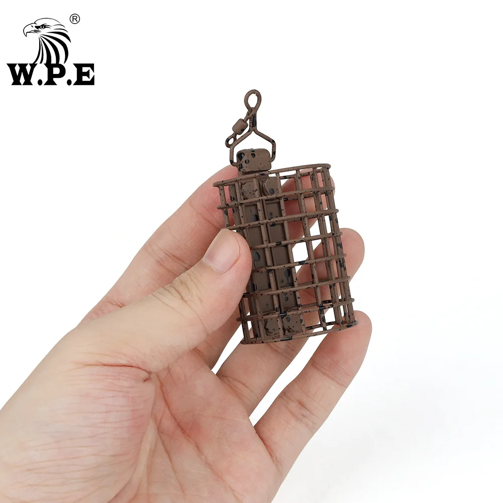 Jaula alimentadora de cebo de pesca de carpa, herramienta de aparejos de señuelo, accesorios de cebo de pesca, 20g/30g/40g/50g - imagen 2