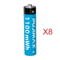8PCS AAA 1100mWh