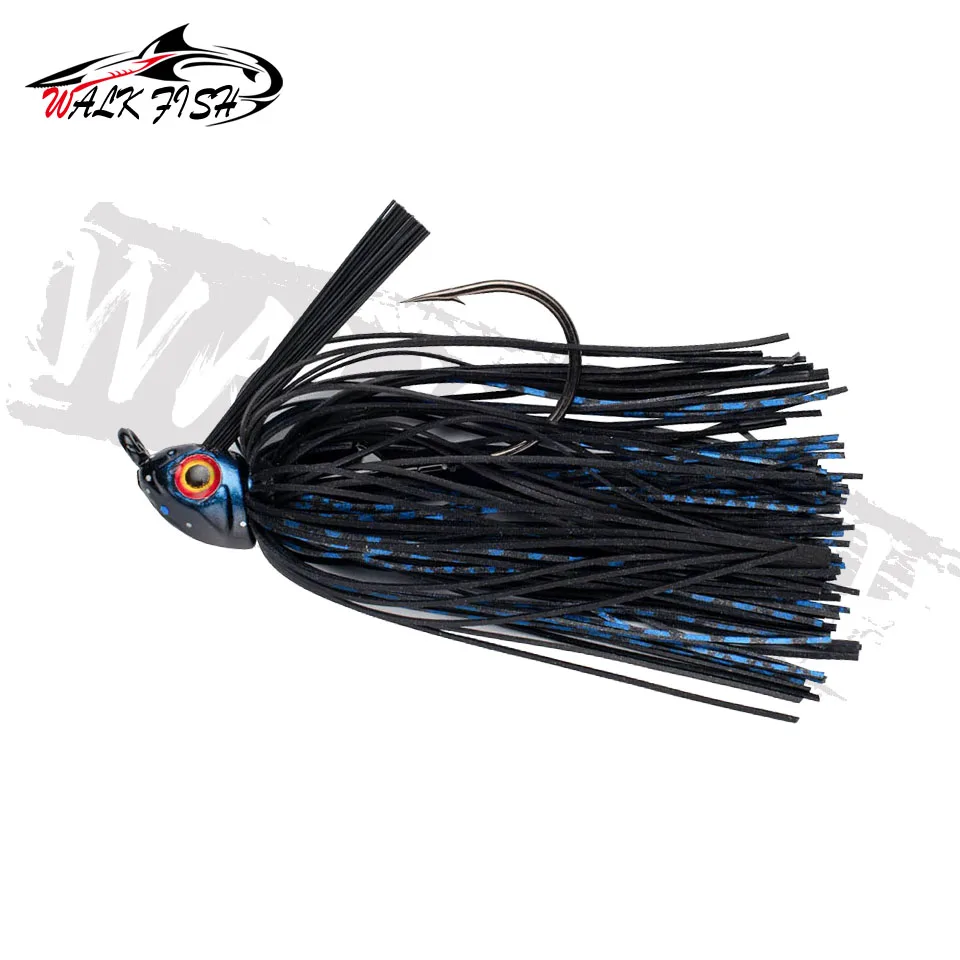 WALK FISH-Cebo giratorio de 12G y 15G para pesca de lubina, señuelo de pesca, cebo flotante, Wobbler para aparejos de pesca de lubina - imagen 2