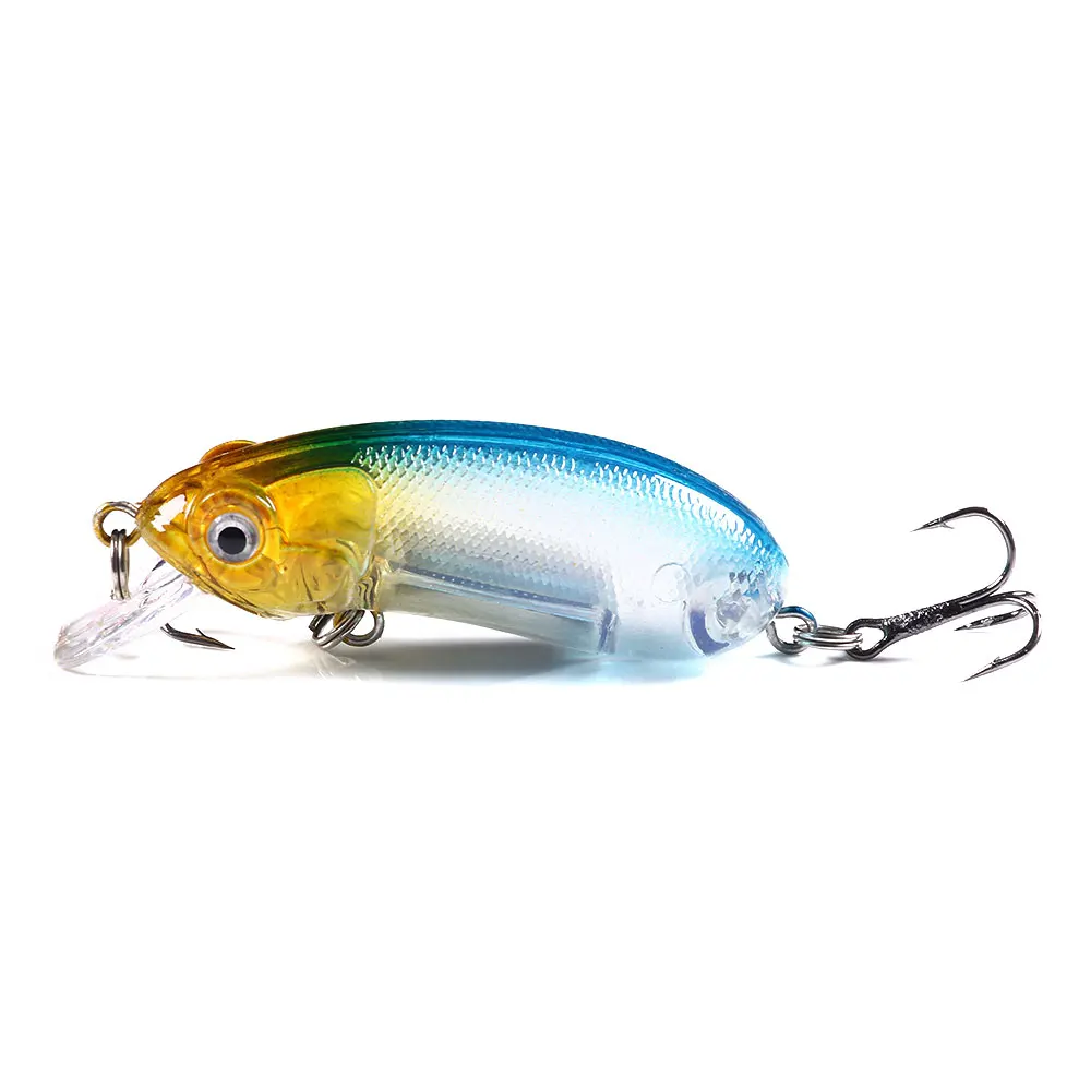 Señuelos de Pesca de pececillos, cebos artificiales duros Wobbler, carpa flotante, 8 piezas, 6cm, 9,8g - imagen 2
