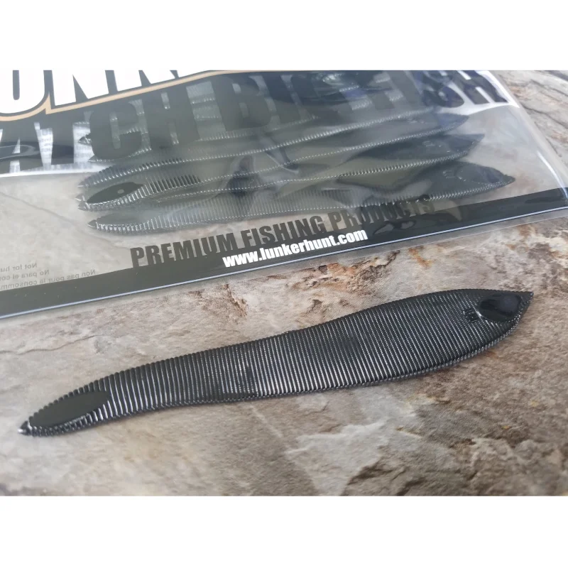 LunKERHUNT Road-Cebo falso para pesca en agua dulce, cebo blando de insectos, Langke [leech], Estados Unidos - imagen 4