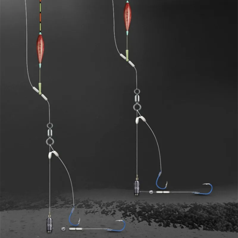 Aparejos de feeder para carpa – Anzuelos líder con plomo - imagen 4