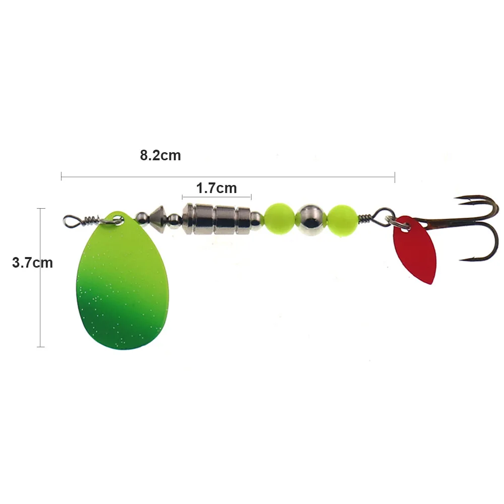 Señuelo giratorio de fundición larga, cebo duro de Metal para lubina con ganchos, 11,5g - imagen 2