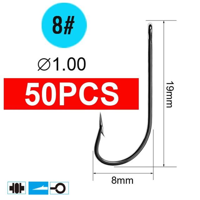 50PCS Size 8