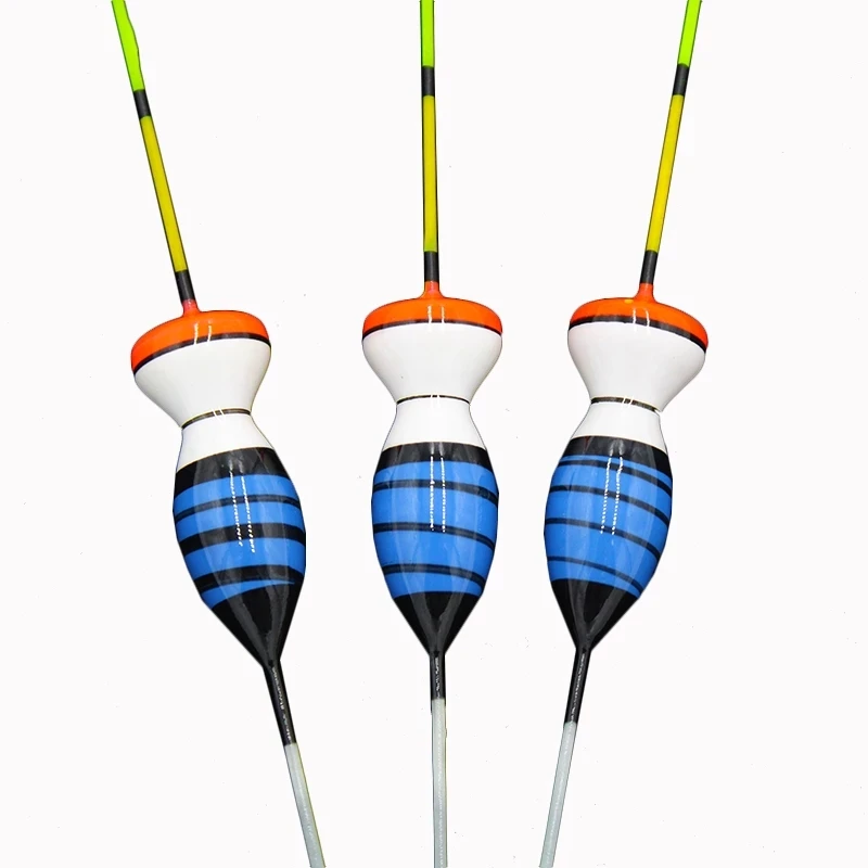 Flotadores de pesca de camarón y peces pequeños, accesorios de aparejos de pesca de hielo de agua dulce, lote de 3 unidades - imagen 2