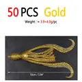 50pcs Gold