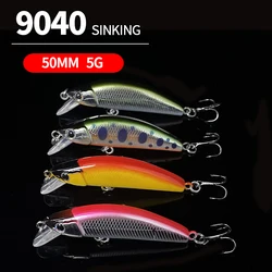 Wobbler pececillo que se hunde para trucha y pesca al jerkbait