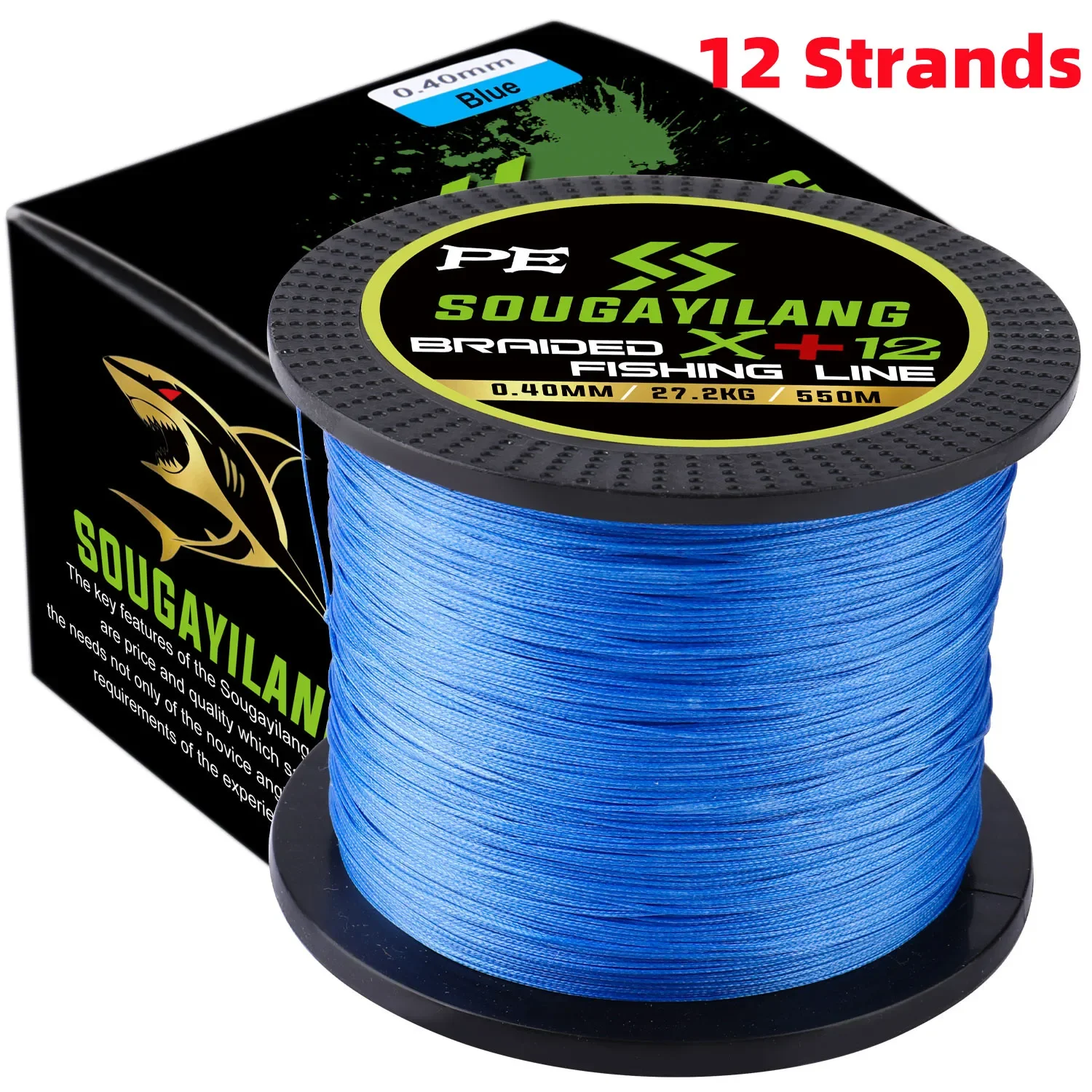 12 strand Blue