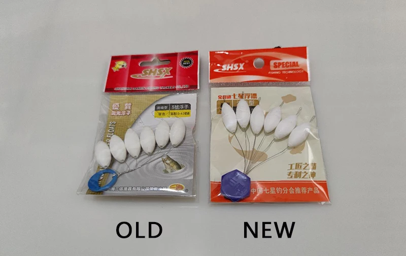 30 paquetes/lote Mini flotador de pesca blanco 3 formas 000 #   - 5 #   Accesorio de aparejos de pesca de carpa Bobber flotante de siete estrellas A588 - imagen 3