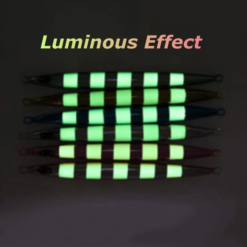 Wonderse 100g 120g 150g 200g 250g 300g 400g pesca de Metal placa de hierro Extra grande fundición larga hundimiento rápido señuelo de curricán al por mayor - imagen 5